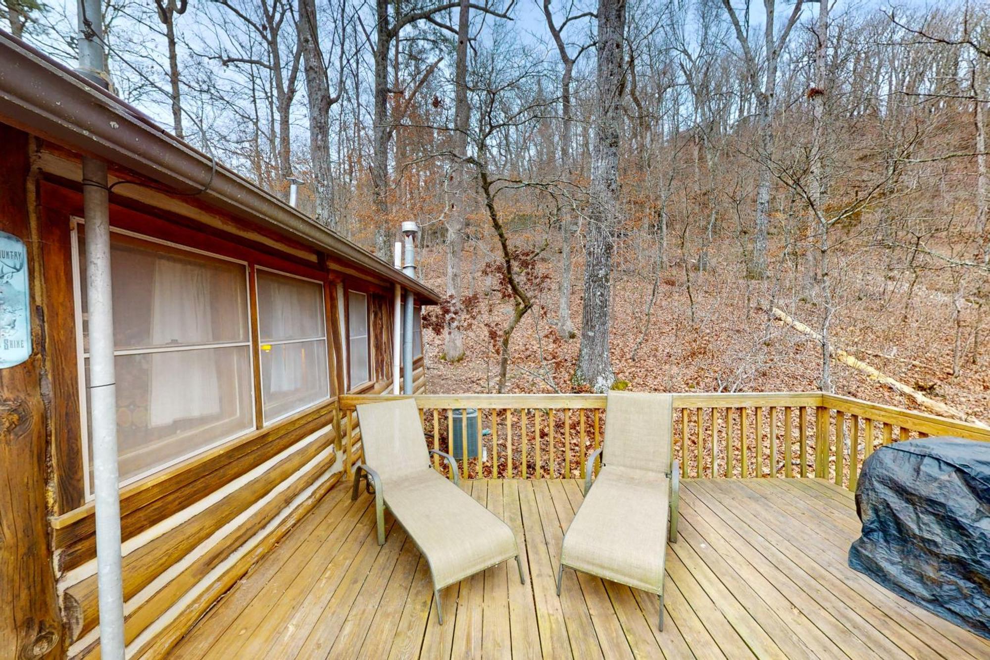 Lake Lucerne - Treehouse Cabin #01 Eureka Springs Luaran gambar