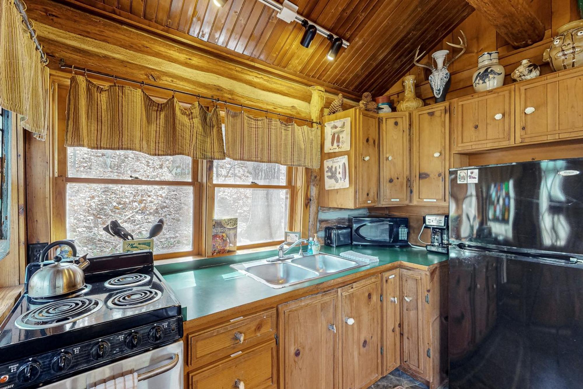 Lake Lucerne - Treehouse Cabin #01 Eureka Springs Luaran gambar