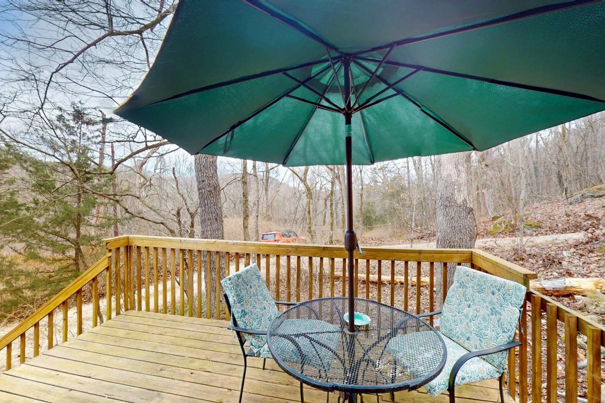 Lake Lucerne - Treehouse Cabin #01 Eureka Springs Luaran gambar